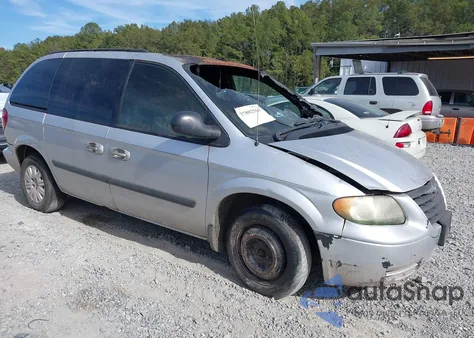 2005 Chrysler Town & Country из США, поврежденный, VIN 1C4GP45R95B295247